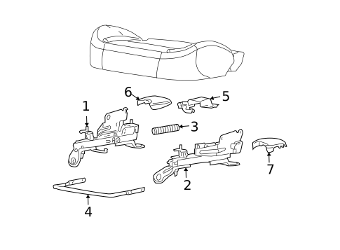 Tracks & Components for 2004 GMC Canyon #1