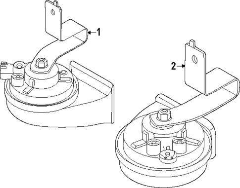 Horn for 2025 Kia EV9 #0