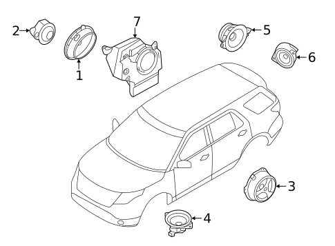 Sound System for 2012 Ford Explorer #0