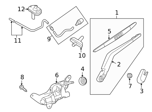 Wipers for 2017 Nissan Versa Note #1