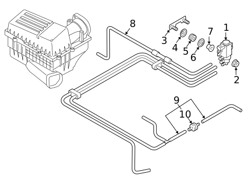 Emission Components for 2012 Volkswagen Jetta #2