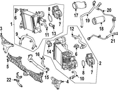 Intercooler for 2025 Mercedes-Benz G63 AMG #0