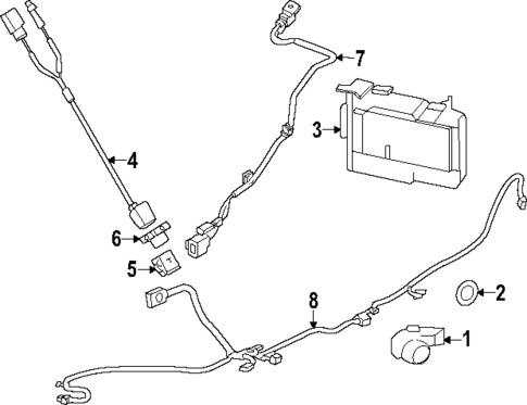 Electrical Components for 2021 Porsche Cayenne #10