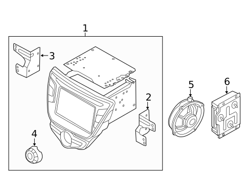 Sound System for 2014 Hyundai Elantra Coupe #1