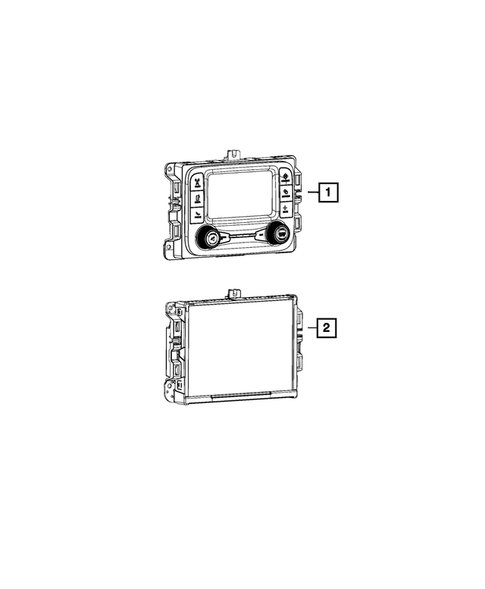 Radio, Antenna, Speakers, DVD, and Video systems for 2022 Ram 1500 Classic #0