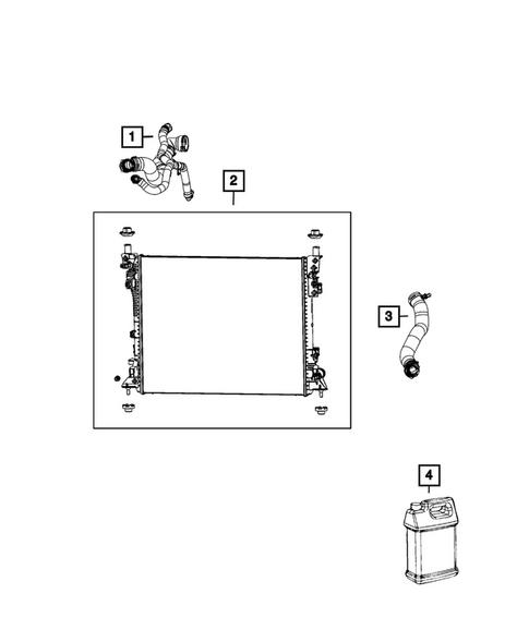 Radiator and Related Parts; Charge Air Cooler for 2026 Dodge Charger Daytona #2