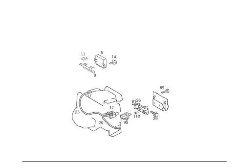 Operating Unit for 1988 Mercedes-Benz 300 TE #3