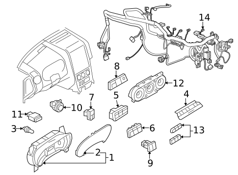 Switches for 2010 Ford Explorer Sport Trac #0
