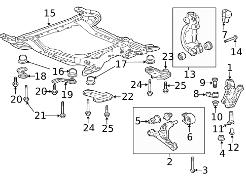 Suspension Components for 2016 Buick Envision #0