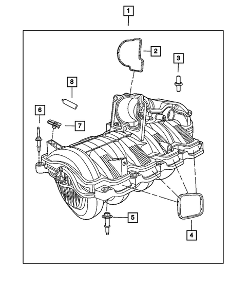 Manifolds for 2007 Dodge Durango #1