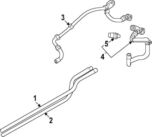 Hoses & Lines for 2025 Audi Q4 e-tron Sportback #6
