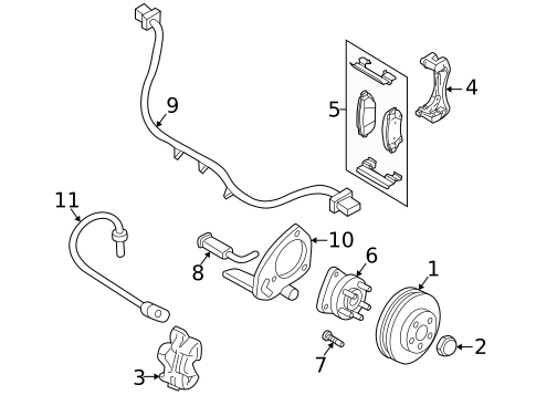 Drums & Rotors for 2004 Pontiac Montana #0