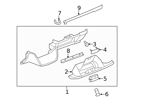 Glove Box for 2011 Chevrolet Silverado 3500 HD #2