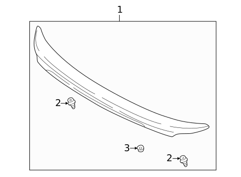 Spoiler for 2004 Kia Rio #0