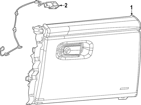 Glove Box for 2025 Jeep Grand Cherokee #0