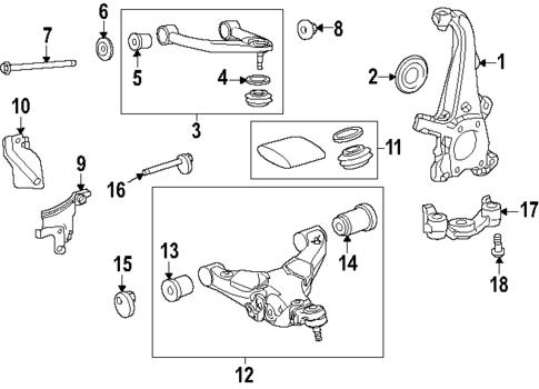 Suspension Components for 2025 Toyota Tacoma #0