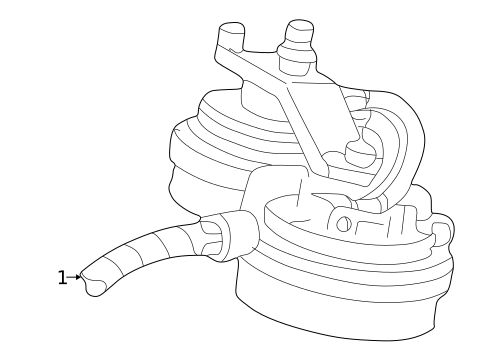 Horn for 2006 Mercury Mariner #0