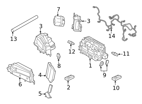 Evaporator & Heater Components for 2018 Porsche Panamera #1