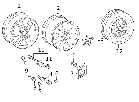 Wheels for 2013 Audi Q7 #3