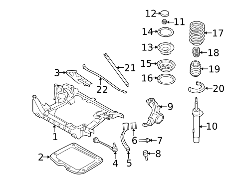 Suspension Components for 2011 BMW 328i xDrive #0