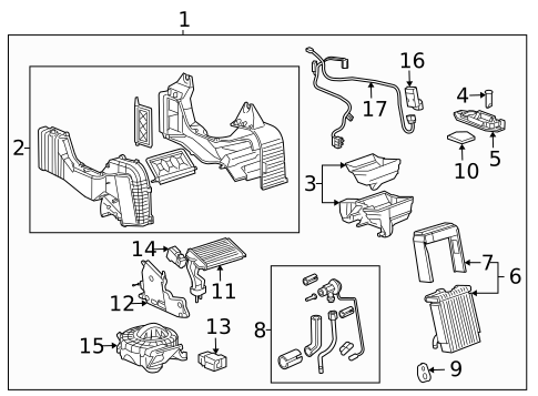 Gaskets & Sealing Systems for 2024 Chevrolet Traverse Limited #8