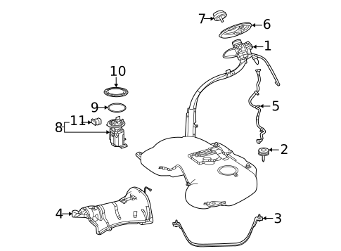Emission Components for 2021 Mercedes-Benz GLE350 #3