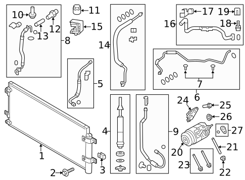 Switches, Solenoids & Actuators for 2012 Ford Edge #2