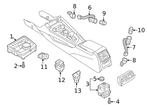 Parking Brake for 2018 Audi RS5 #1