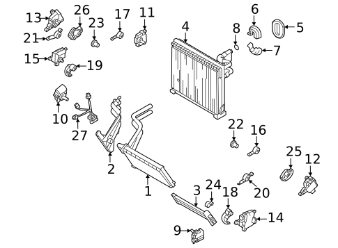 Controls for 2023 Genesis GV70 #1