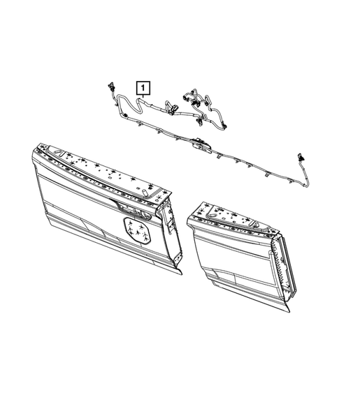 Wiring, Body and Accessories for 2023 Ram 1500 #23