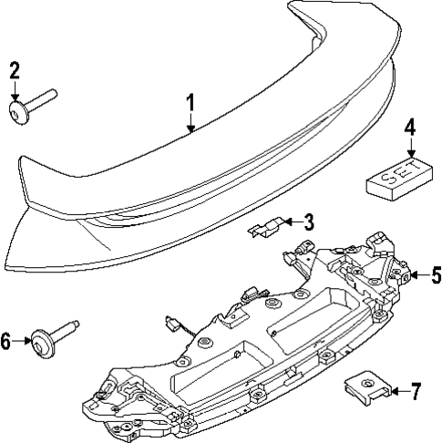 Spoiler for 2023 Porsche 911 #0