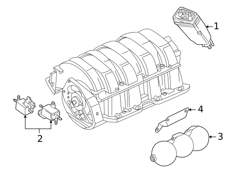 Emission Components for 1999 Audi A8 Quattro #0