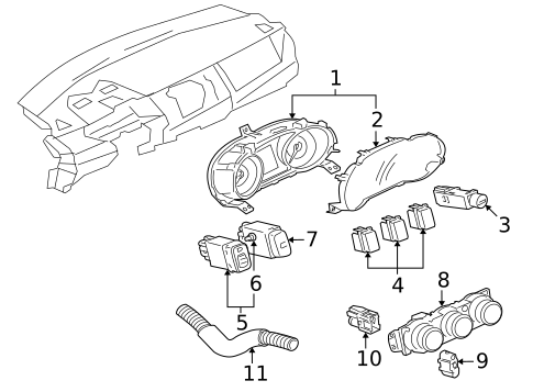 Automatic Temperature Controls for 2010 Mitsubishi Lancer #0