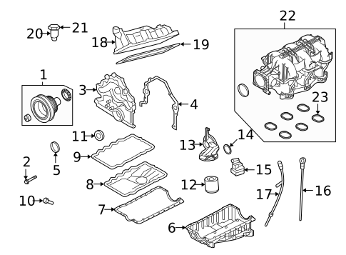 Hardware, Fasteners & Fittings for 2005 Ford Mustang #0