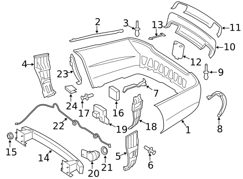 Parking Aid for 2011 Mercedes-Benz S 65 AMG® #5