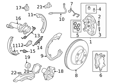 Parking Brake for 2025 Audi S e-tron GT #0