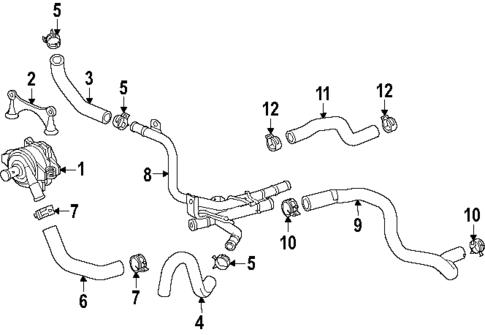 Water Pump for 2025 Honda CR-V #5