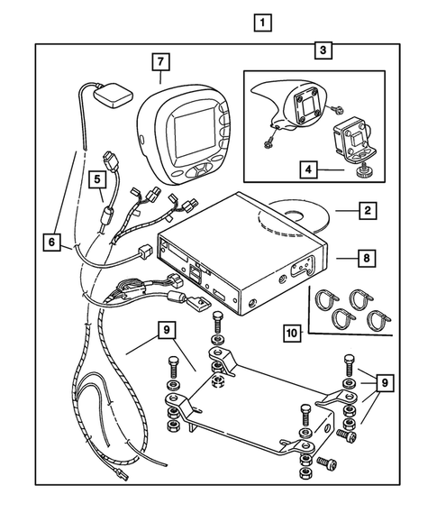 Audio & Electronics for 2002 Dodge Intrepid #4