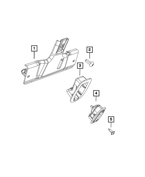 Headliners - Visors - Assist Straps for 2021 Jeep Grand Cherokee #2