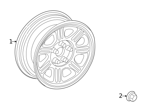 Wheels for 2002 Lincoln Blackwood #0