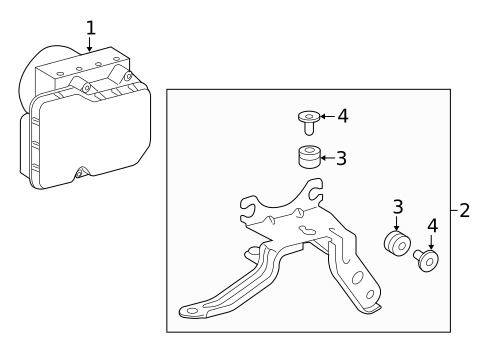 Anti-Lock Brakes for 2015 Toyota Corolla #0