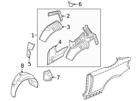 Inner Structure for 2011 BMW 128i #0