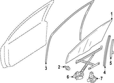 Front Door for 2018 Mitsubishi Outlander #0