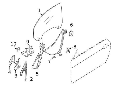 Door for 2011 BMW 128i #3
