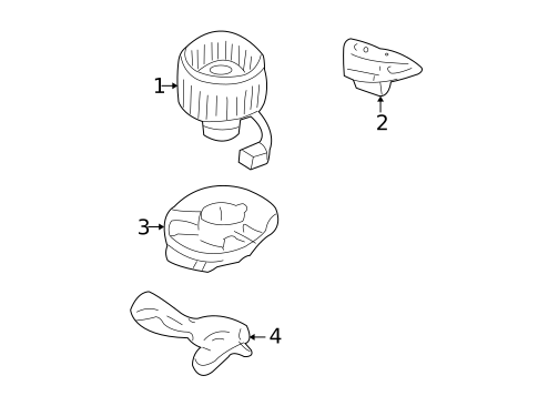Blower Motor & Fan for 2006 Volvo S60 #0