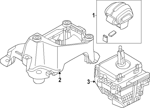 Front Console for 2025 Mazda CX-70 #3