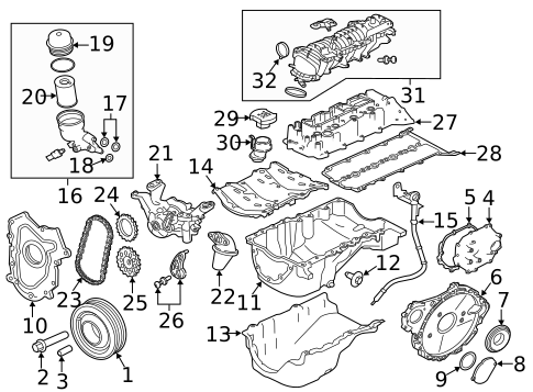Engine Parts for 2017 Jaguar XF #0