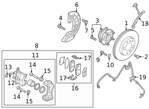 Anti-Lock Brakes for 2018 Kia Optima #2