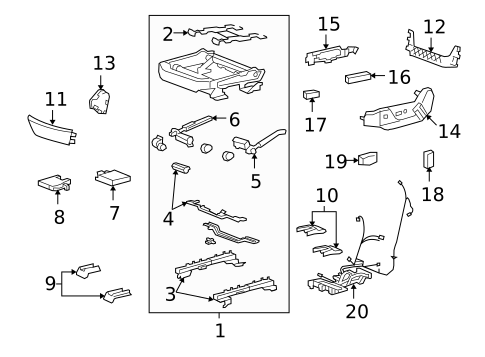 Tracks & Components for 2011 Cadillac CTS #4