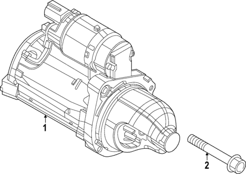 Starter for 2023 Kia Stinger #1